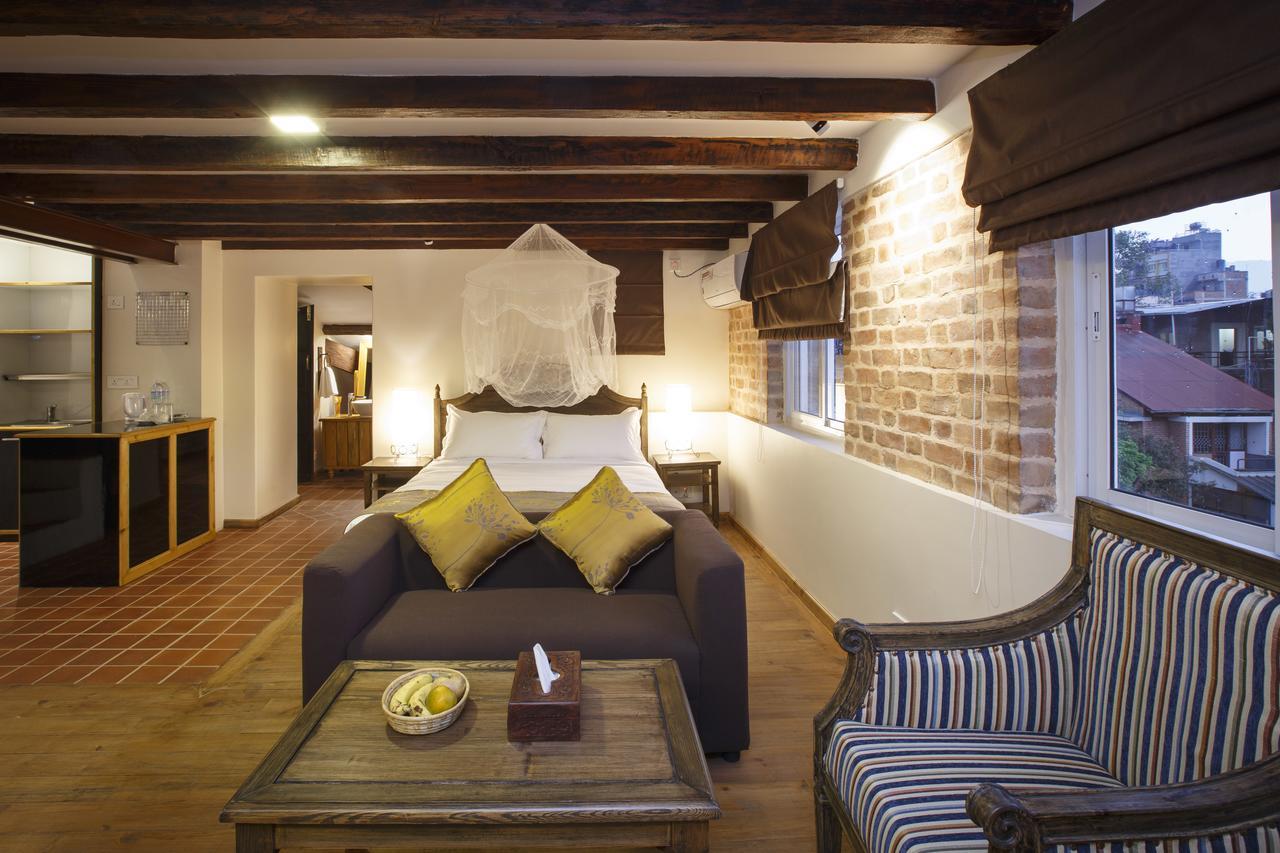 Thamel Villa Heritage Hotel Катманду Екстериор снимка